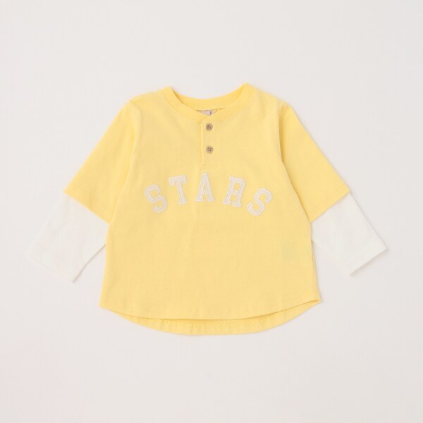 [M] NIKE Embroidery Yellow L/S Tee | ナイキ 黄色 ロングT ...
