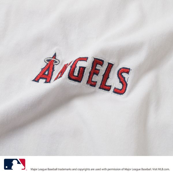 【MLB】ロゴプリント長袖Tシャツ