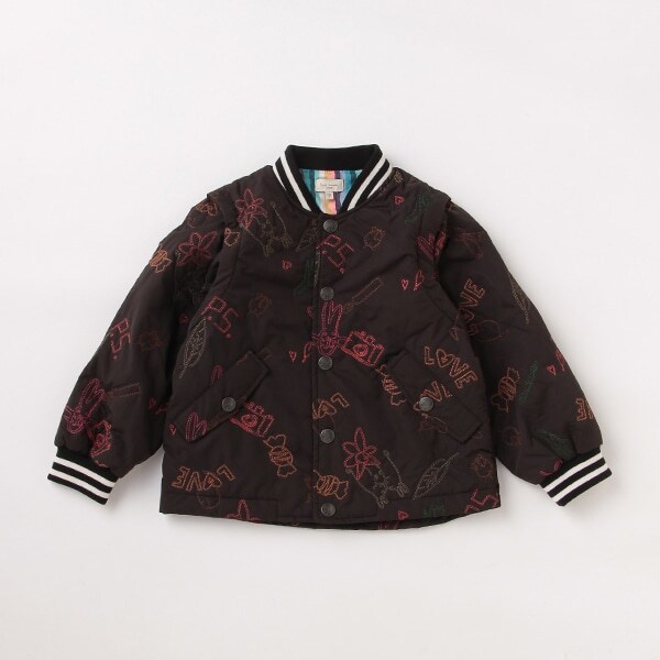 【美品】Paul Smith JUNIOR キッズ アニマル刺しゅうブルゾン