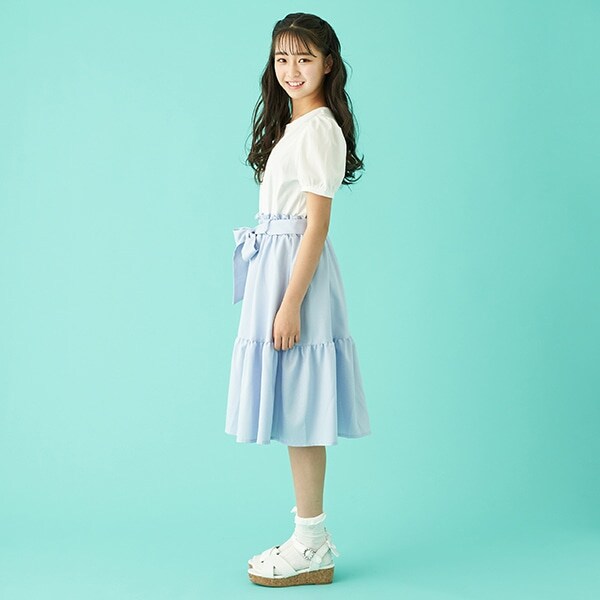 Narumiya Online ナルミヤ オンラインの公式通販サイトガーリードッキングワンピース S 140 サックス ジュニア Narumiya Online ナルミヤ オンラインの公式通販サイトガーリードッキングワンピース S 140 サックス ジュニア