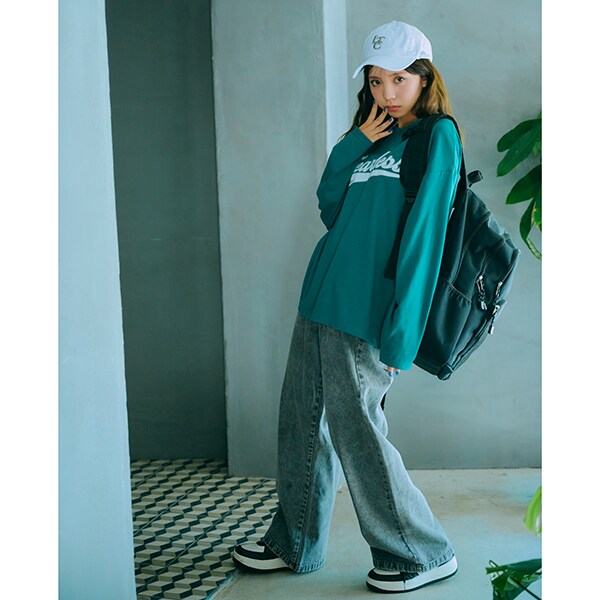 【LTXC】速乾ロゴアップリBIG長T