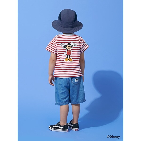 DISNEY】ミッキーマウスデザイン ハーフパンツ(80 黒): キッズ DISNEY】ミッキーマウスデザイン ハーフパンツ(80 黒): キッズ