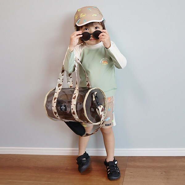 Narumiya Online ナルミヤ オンラインの公式通販サイトドラム型プールバッグ Swim F グリーン キッズ