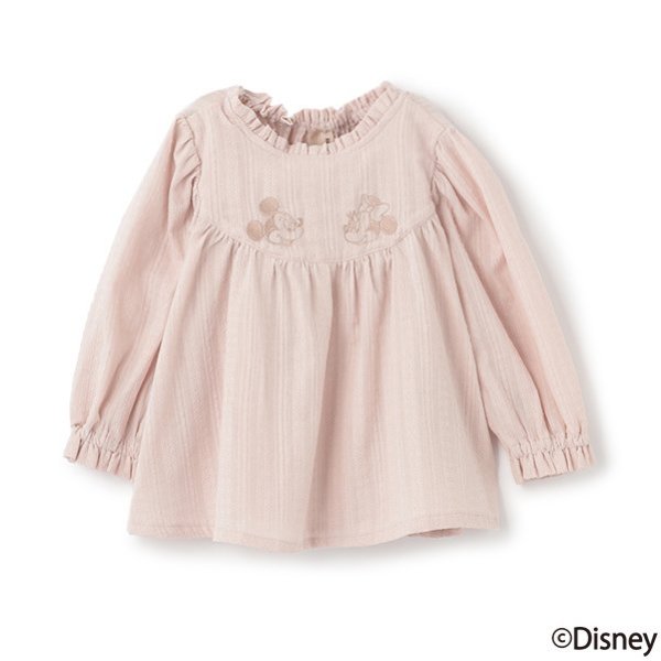 Disney】刺しゅうチュニック(80cm ブルー): キッズ - ナルミヤ