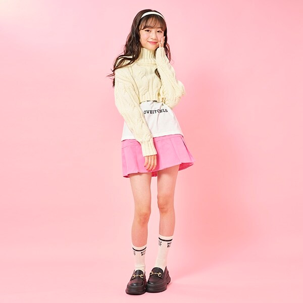 Akane Utsunomiya スカート ピンクストライプ