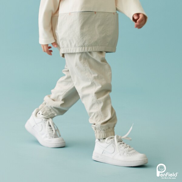 Penfield】ナイロンロングパンツ(80cm ECRU(キナリ)): キッズ 