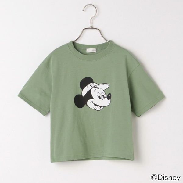 Narumiya Online ナルミヤ オンラインの公式通販サイト Disney ミッキーマウスデザインtシャツ キャップ 90 グリーン キッズ