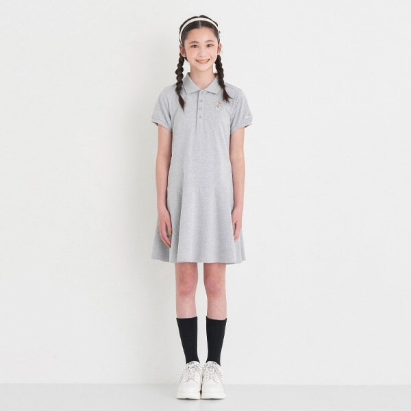 ラビ子ポロワンピース(120cm 紺): ジュニア - ナルミヤ オンライン公式  