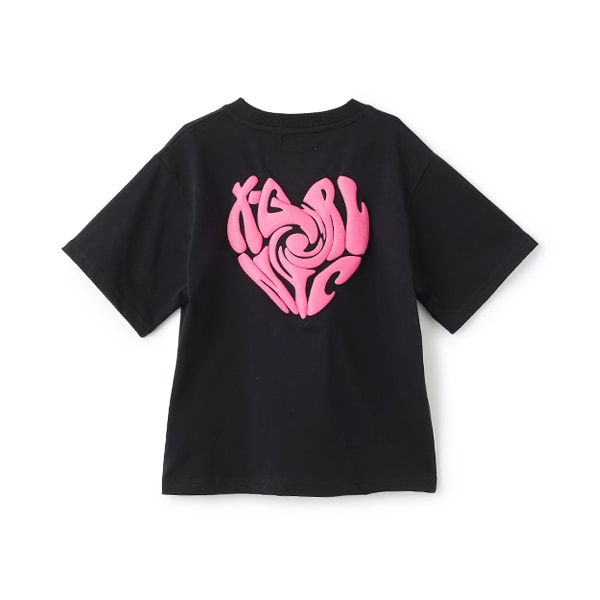 希少入手困難】シュプリーム バブルハートロゴ総柄 Tシャツ L