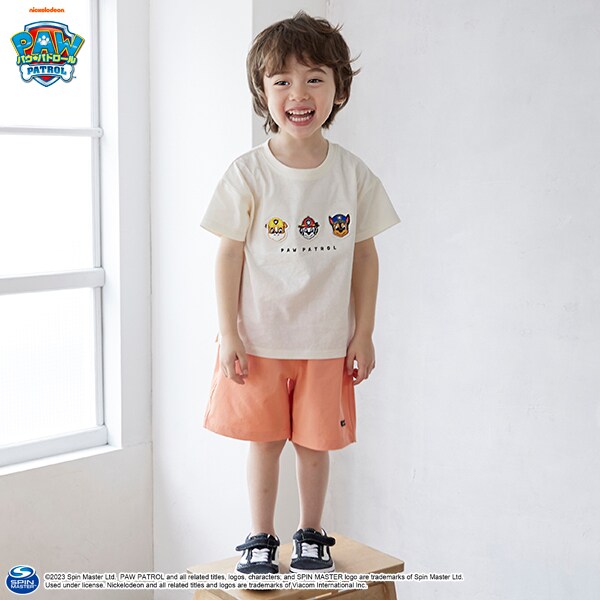 【パウ・パトロール】刺しゅうアップリTシャツ