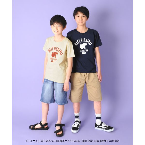 天竺・アソートプリント半袖Tシャツ
