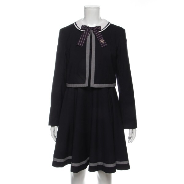 Narumiya Online ナルミヤ オンラインの公式通販サイトボレロ タックワンピースアンサンブル4点セット M 150 グレー ジュニア