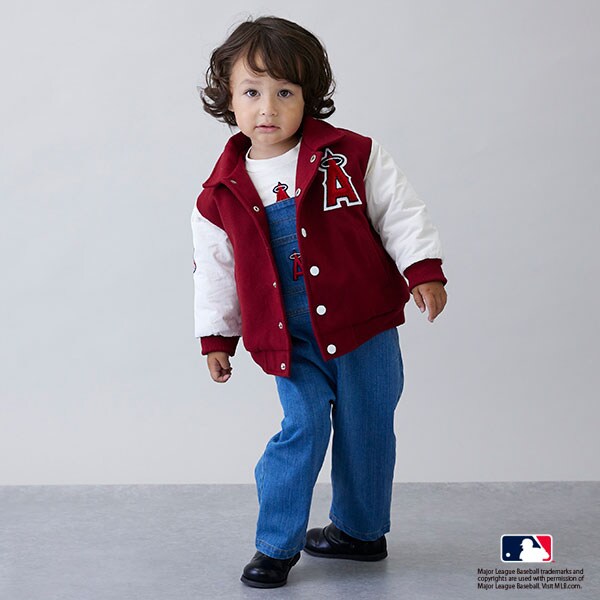 専用★petit main  プティマイン【MLB】スタジャン　ドジャースキッズ服男の子用(90cm~)