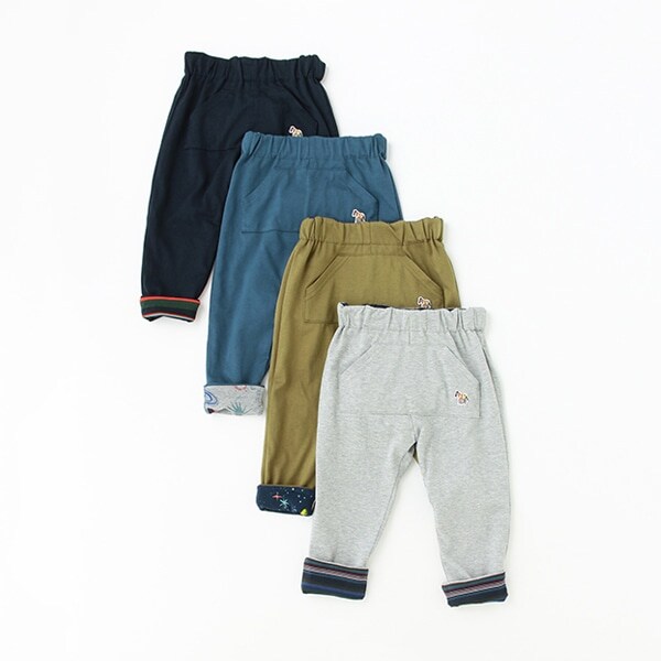 秋冬用　子供　リバーシブルショートパンツ