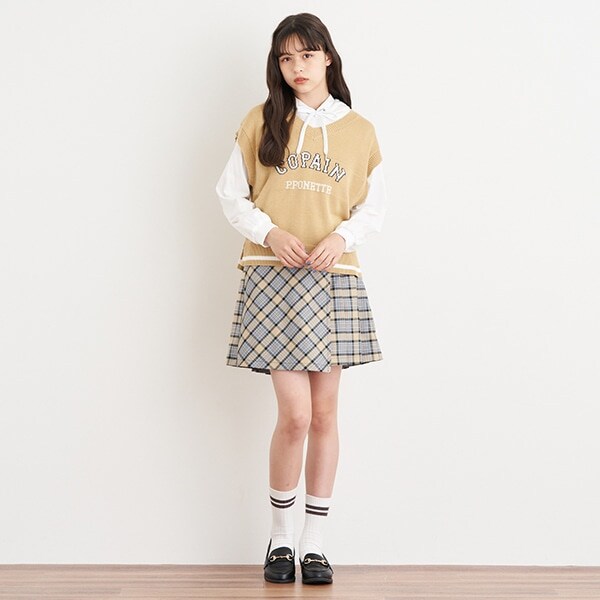 Tパーカジャガードロゴベストセット