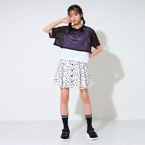 メッシュ重ね着Tシャツ(120cm ピンク): ジュニア - ナルミヤ  