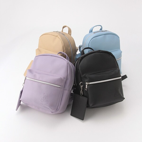 Narumiya Online ナルミヤ オンラインの公式通販サイトパスケースつきミニリュック F ラベンダー ジュニア