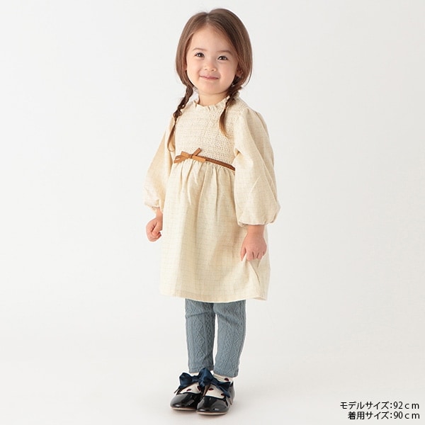 Narumiya Online ナルミヤ オンラインの公式通販サイトスモッキングワンピース 80cm ターコ キッズ