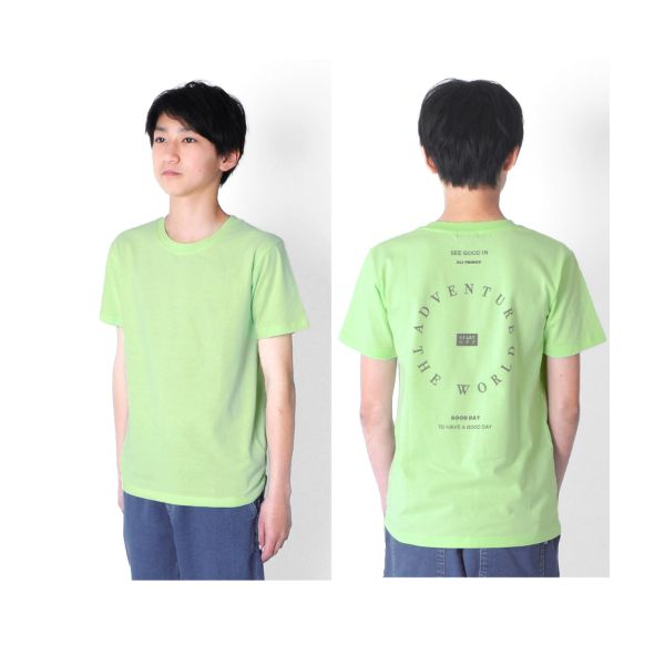 天竺・アソートプリント半袖Tシャツ