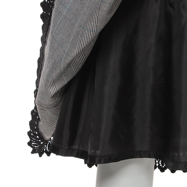 Narumiya Online ナルミヤ オンラインの公式通販サイト 2泊3日 アナスイ ミニ パーティー レンタル品 ティアード布帛ワンピースランクa 1 グレー キッズ