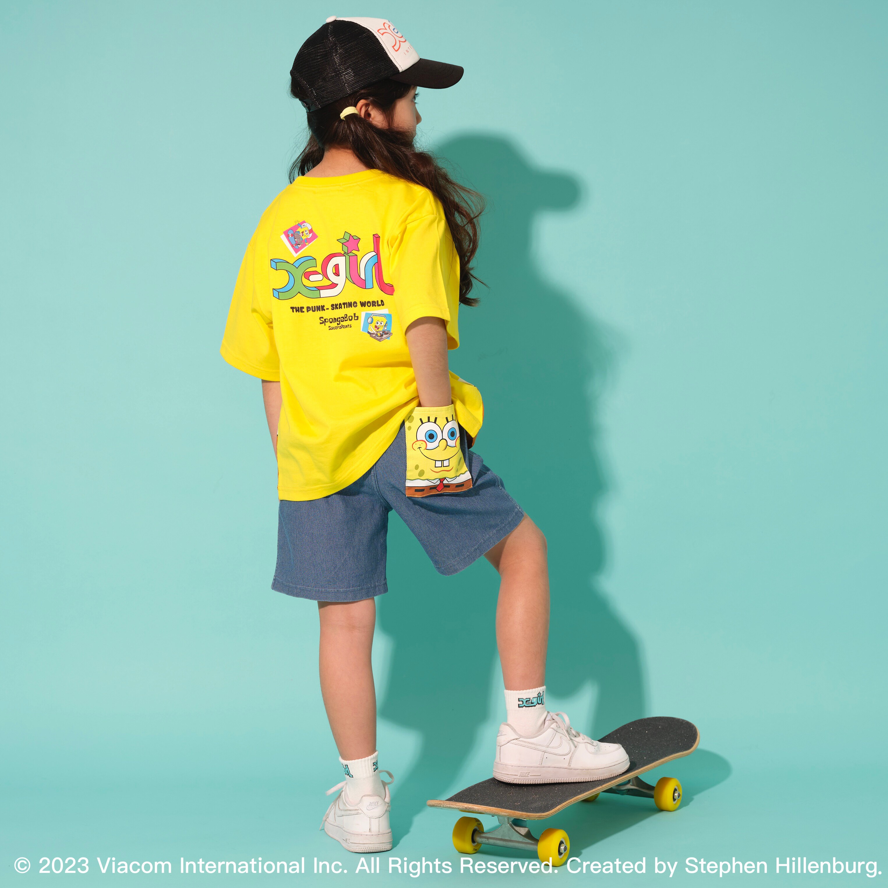 スポンジ・ボブ】キャラモチーフ半袖Tシャツ(80cm 黄): キッズ ナルミヤ オンライン公式サイト