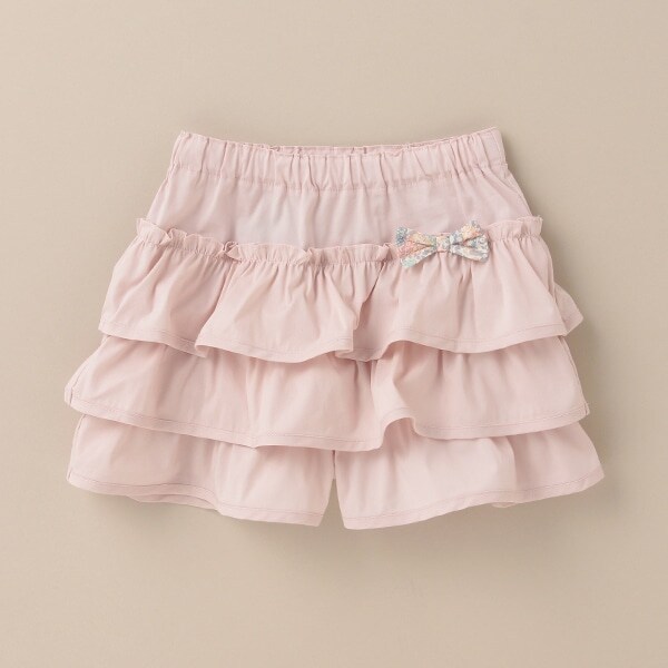 Narumiya Online ナルミヤ オンラインの公式通販サイトフリルパンツ 日本製 80 ピンク ベビー