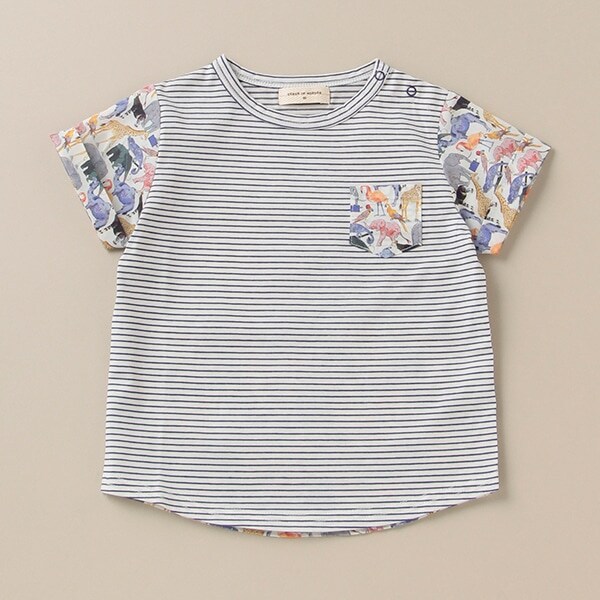 ZooボーダーTシャツ【日本製】