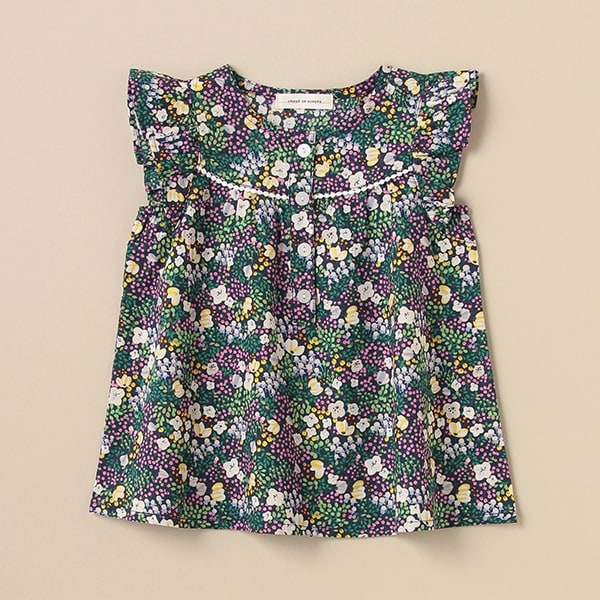 小花柄チュニック