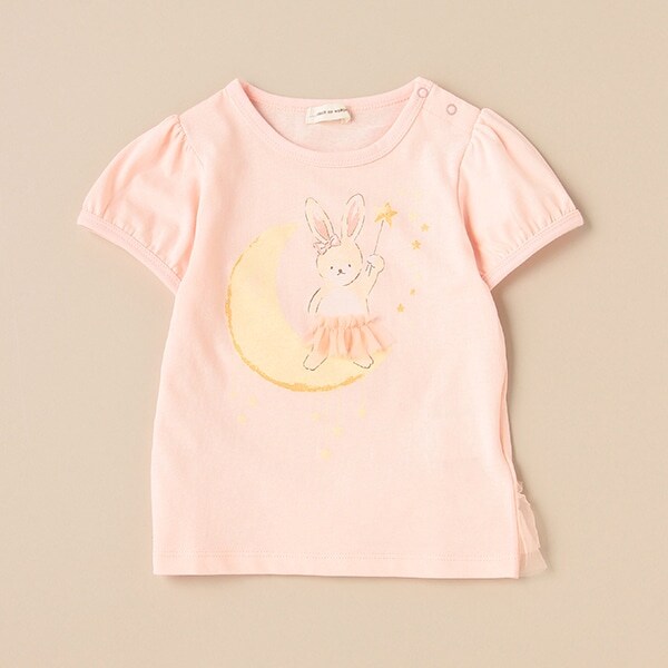三日月ウサギTシャツ