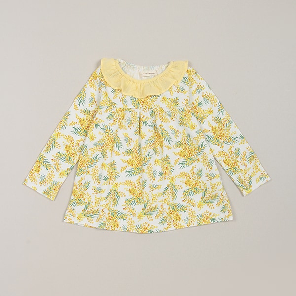 ミモザ長袖Tシャツ