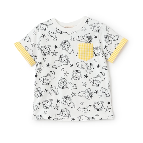 ライオンTシャツ(80cm 紺): ベビー - ナルミヤ オンライン公式サイト