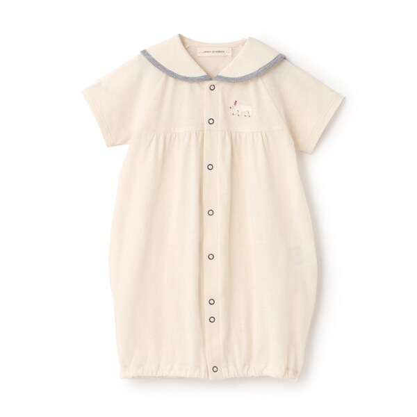 シロクマセーラー半袖２WAYオール
