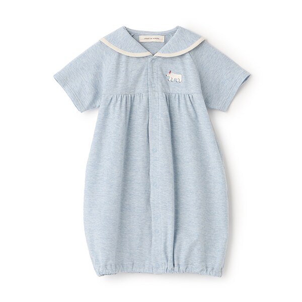 シロクマセーラー半袖２WAYオール