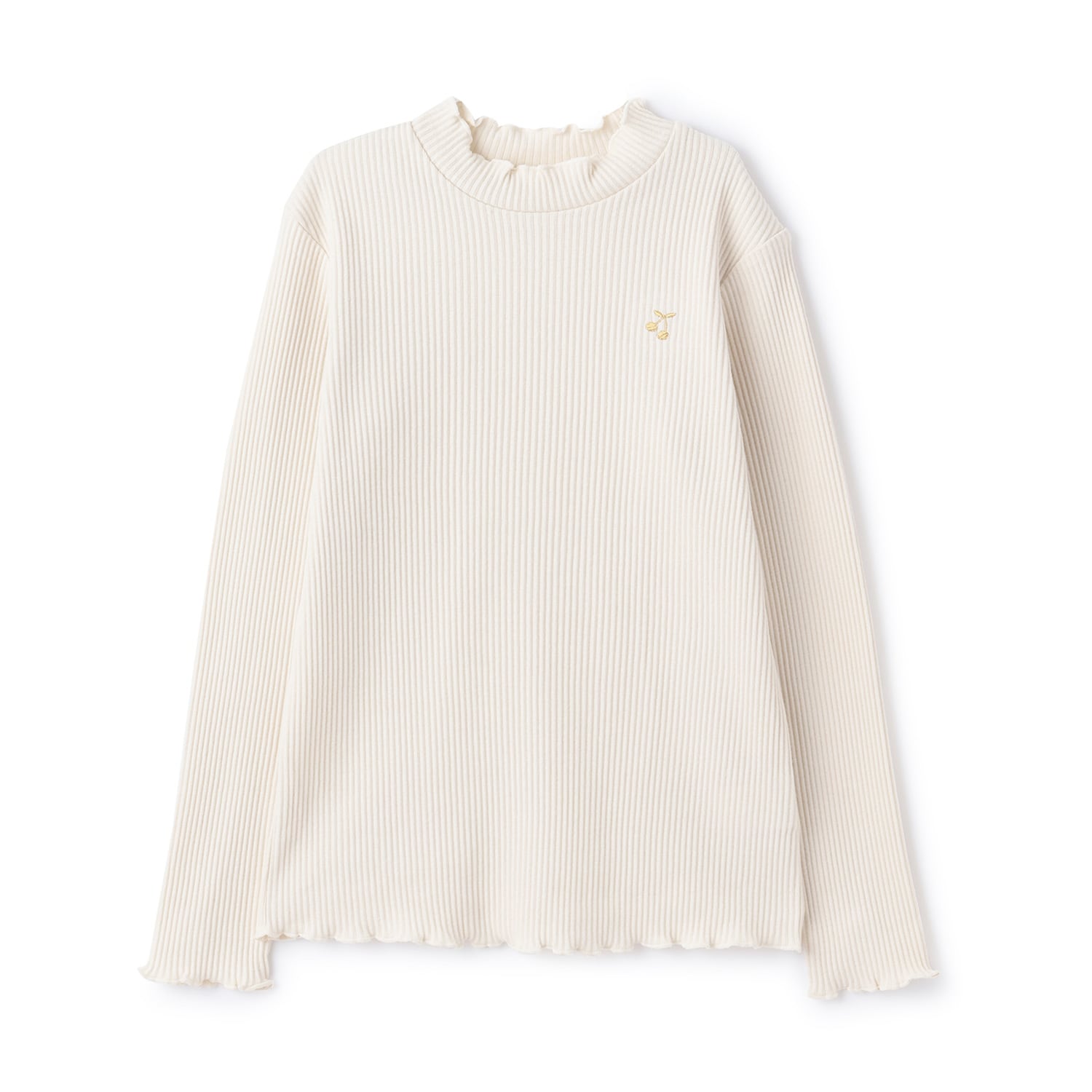 メローフリル長袖Tシャツ