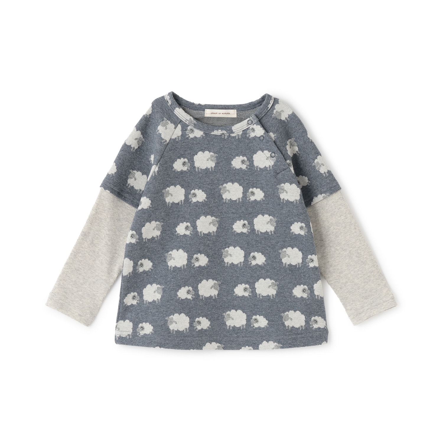 オーガニックジャカードプルオーバー