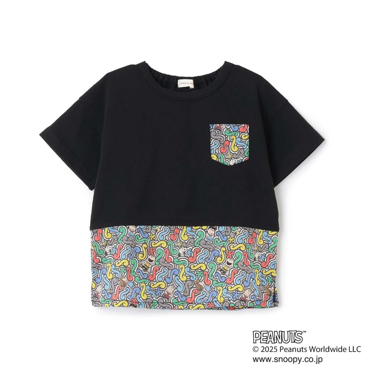 【PEANUTS】切替Tシャツ