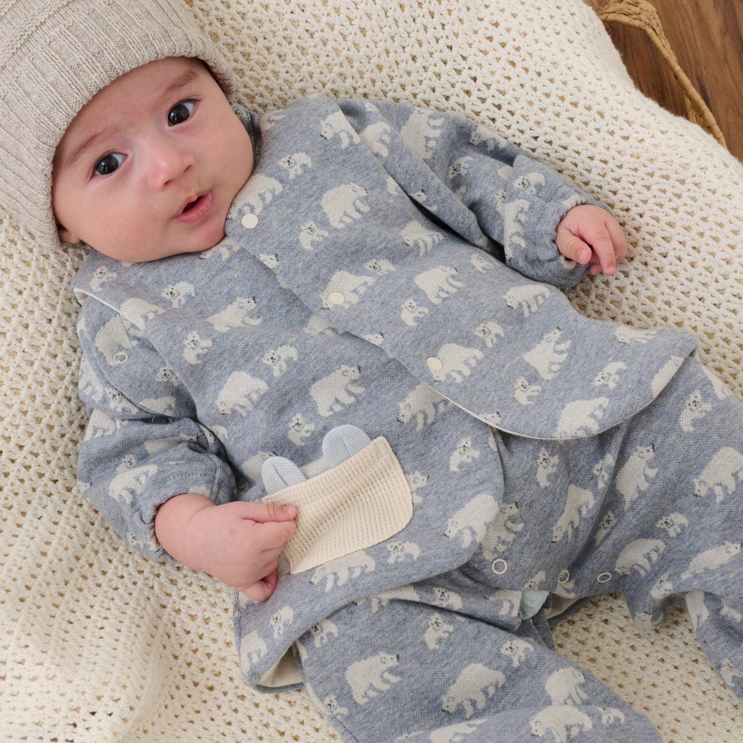 【オーガニック】ジャカードベスト