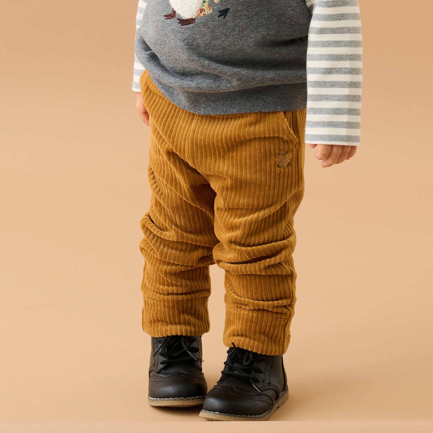 ニットコールくまパンツ