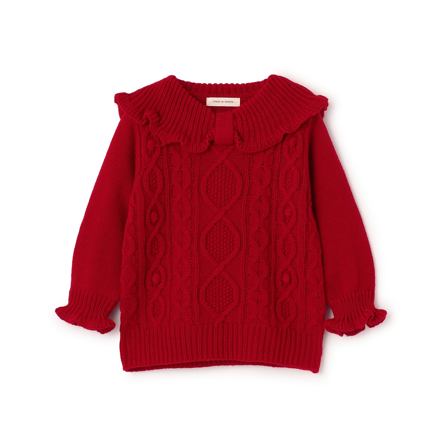 GIRL'Sケーブルセーター