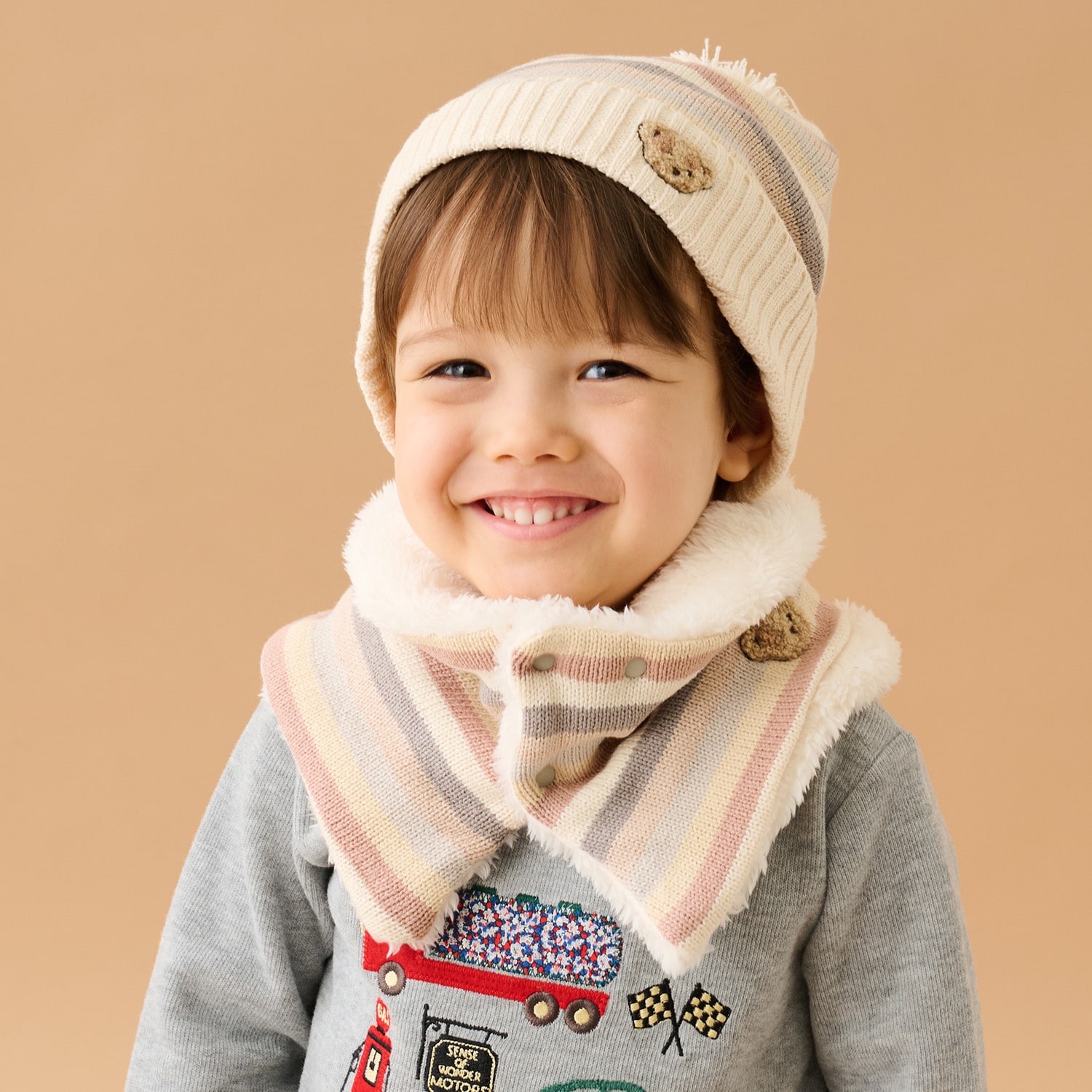 マルチボーダーマフラー