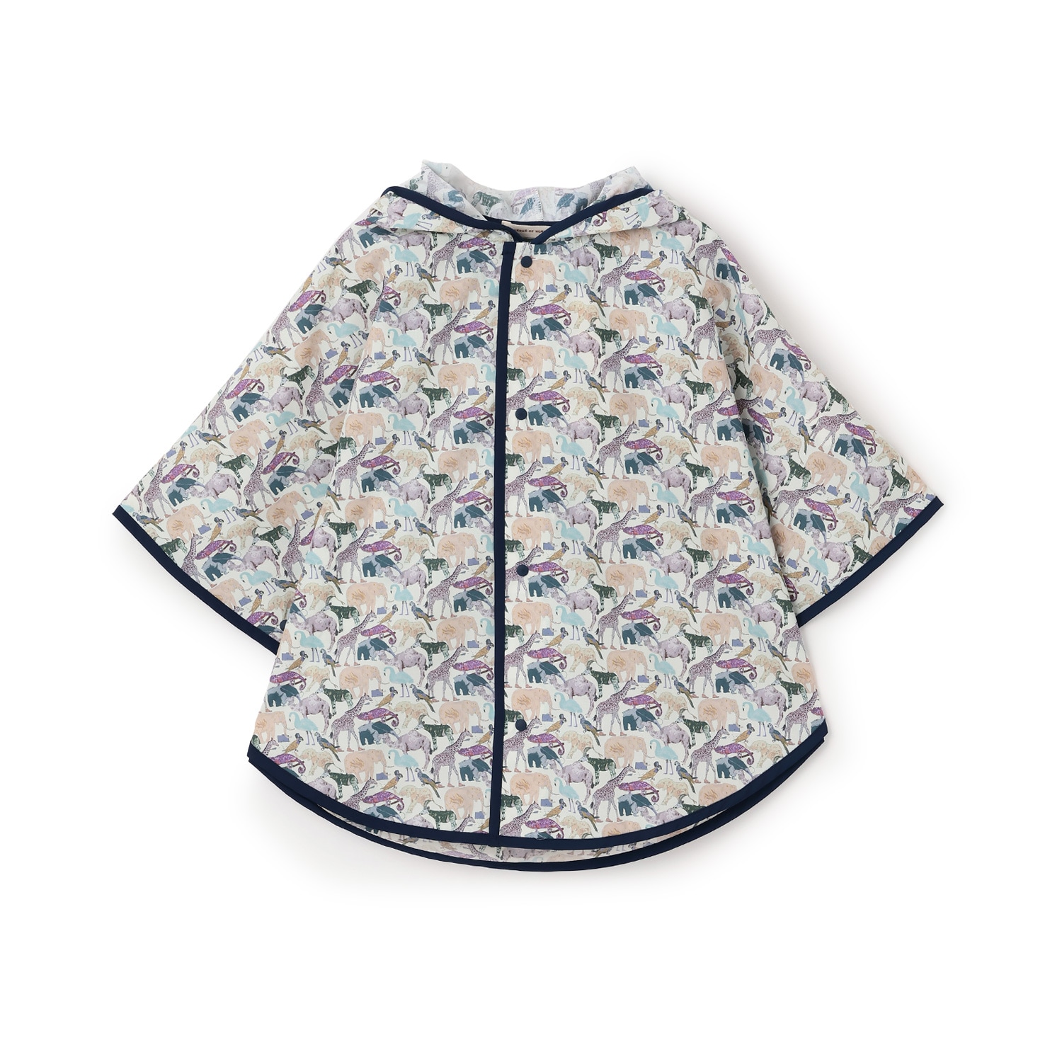 Queue for the Zooレインポンチョ