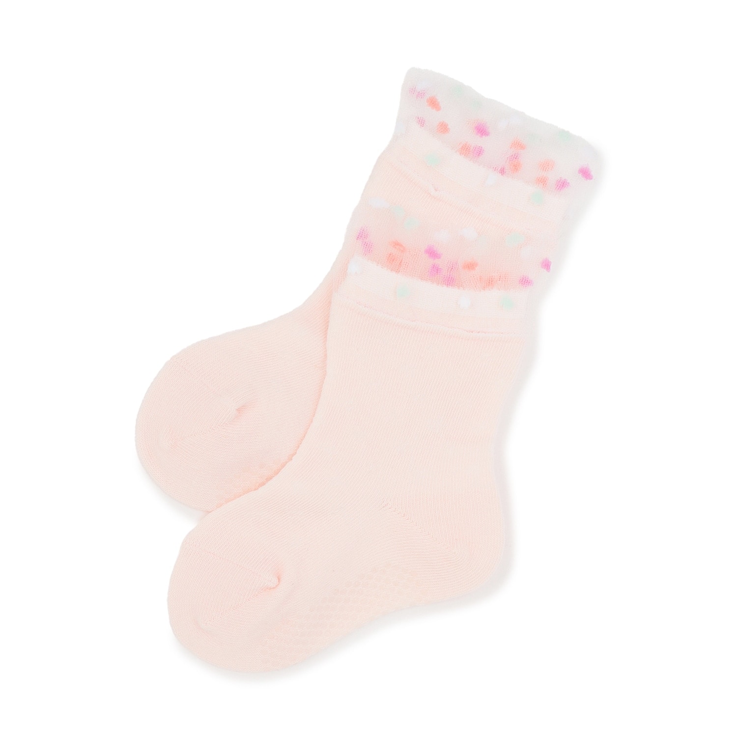 チュールドットソックス