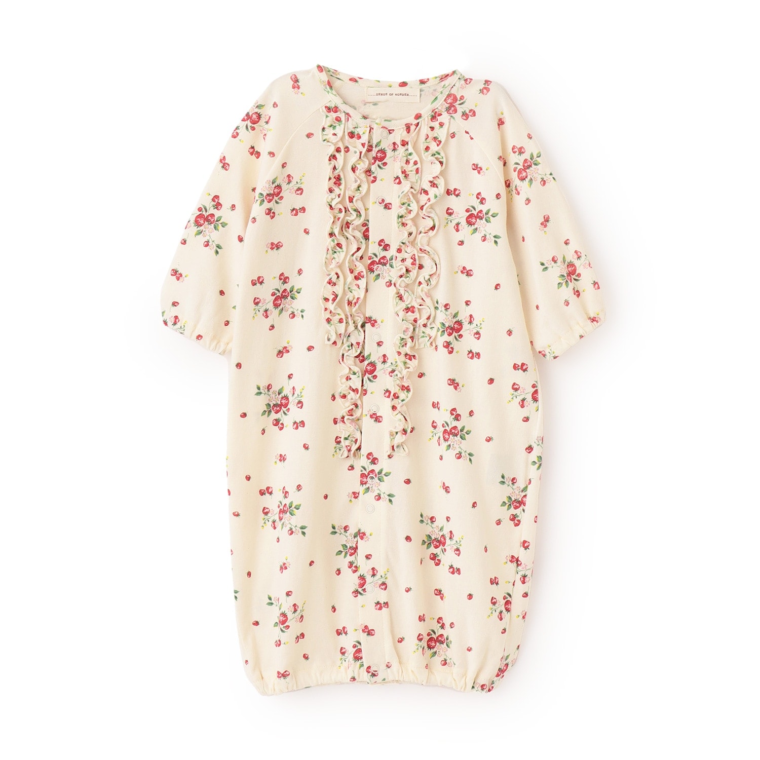 野イチゴ2WAYオール【オーガニック】【日本製】