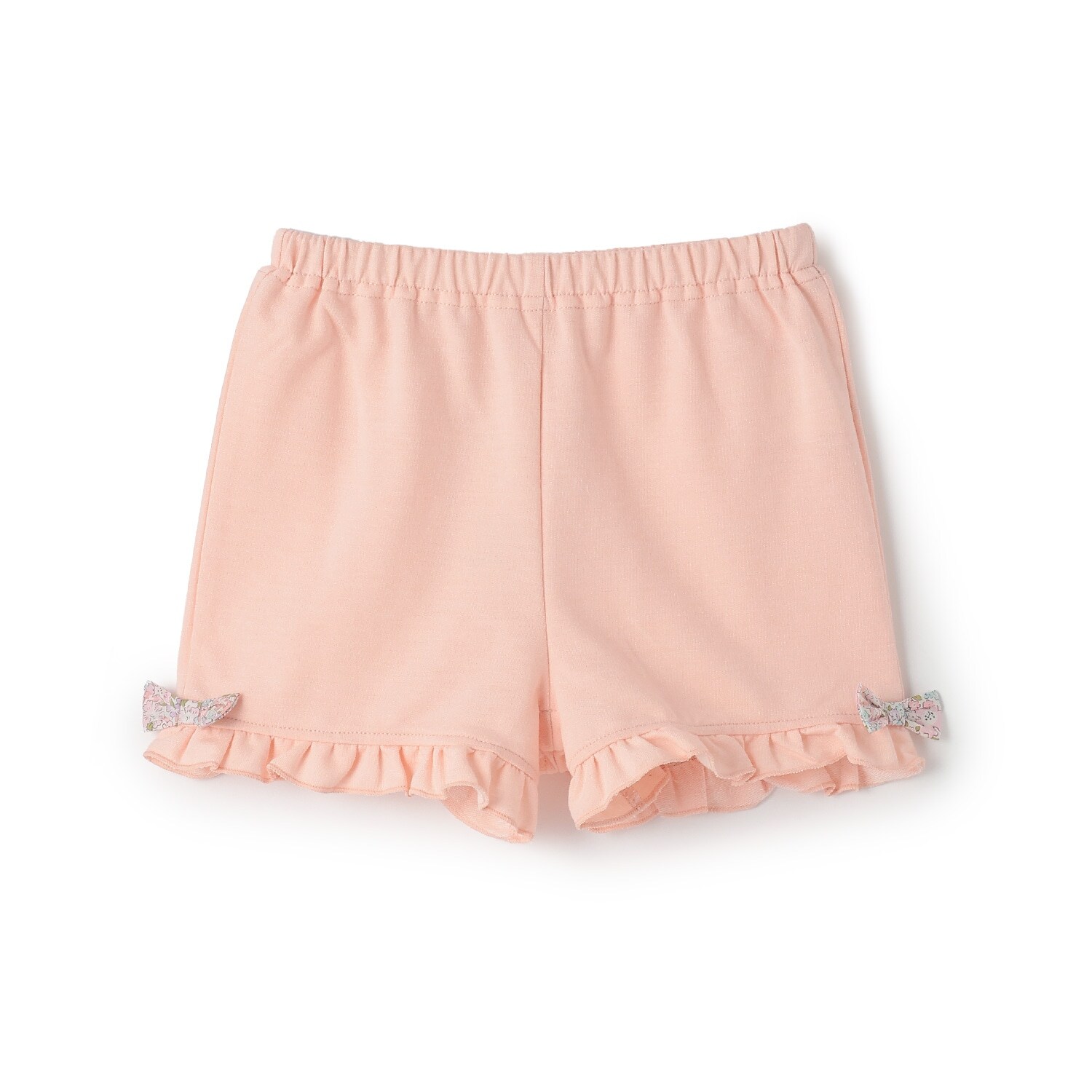 裾フリルショートパンツ