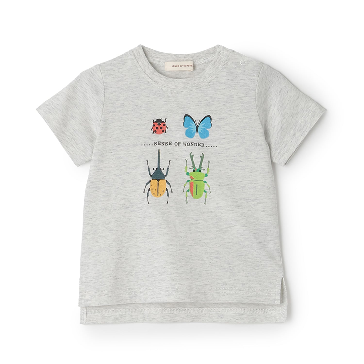 接触冷感昆虫プリント半袖Ｔシャツ