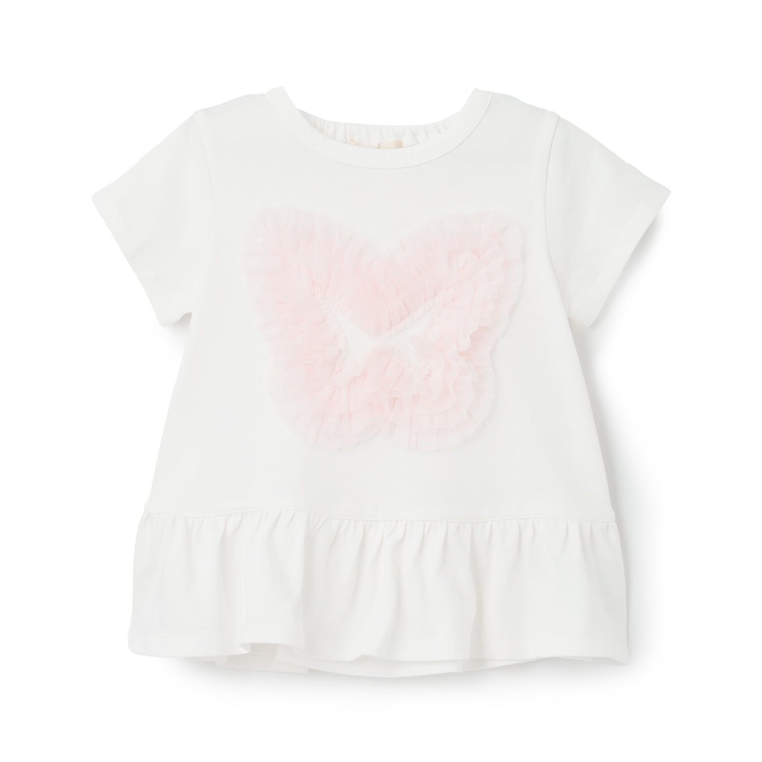 ちょうちょチュールフリルTシャツ