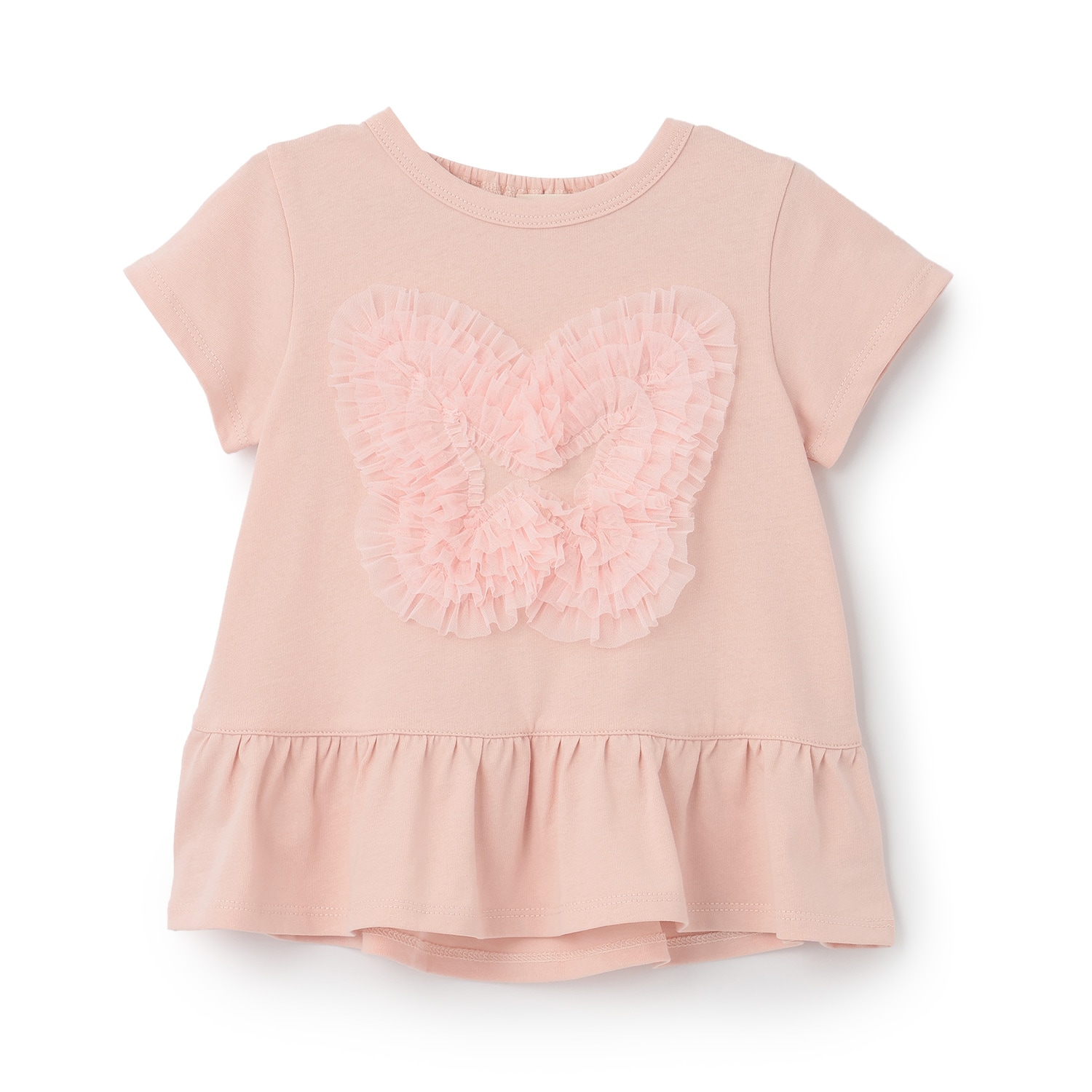 ちょうちょチュールフリルTシャツ