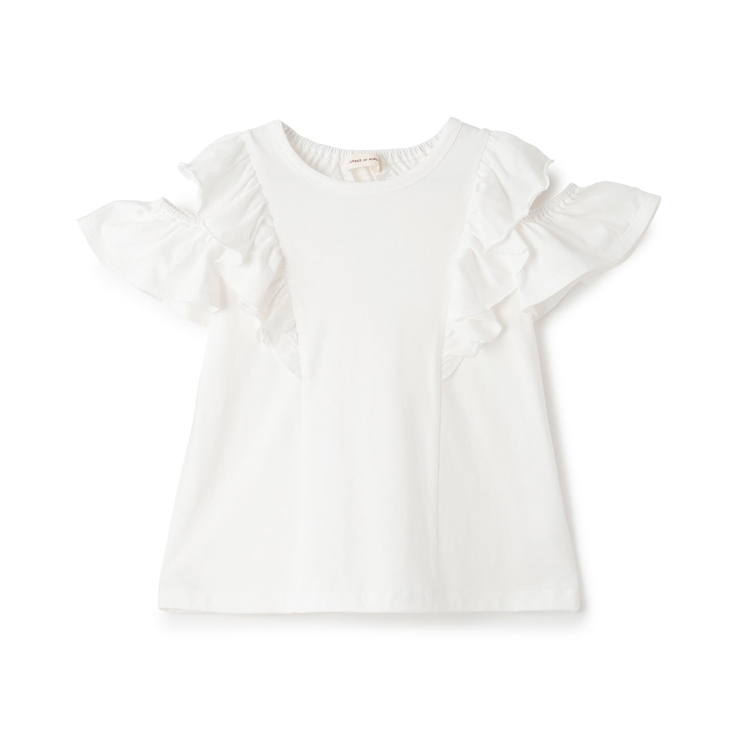 オフショルフリルＴシャツ