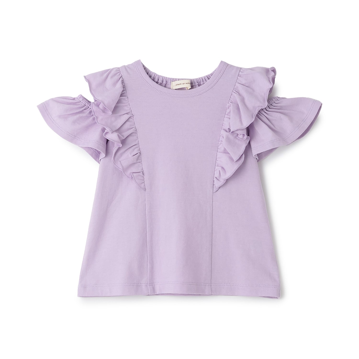 オフショルフリルＴシャツ