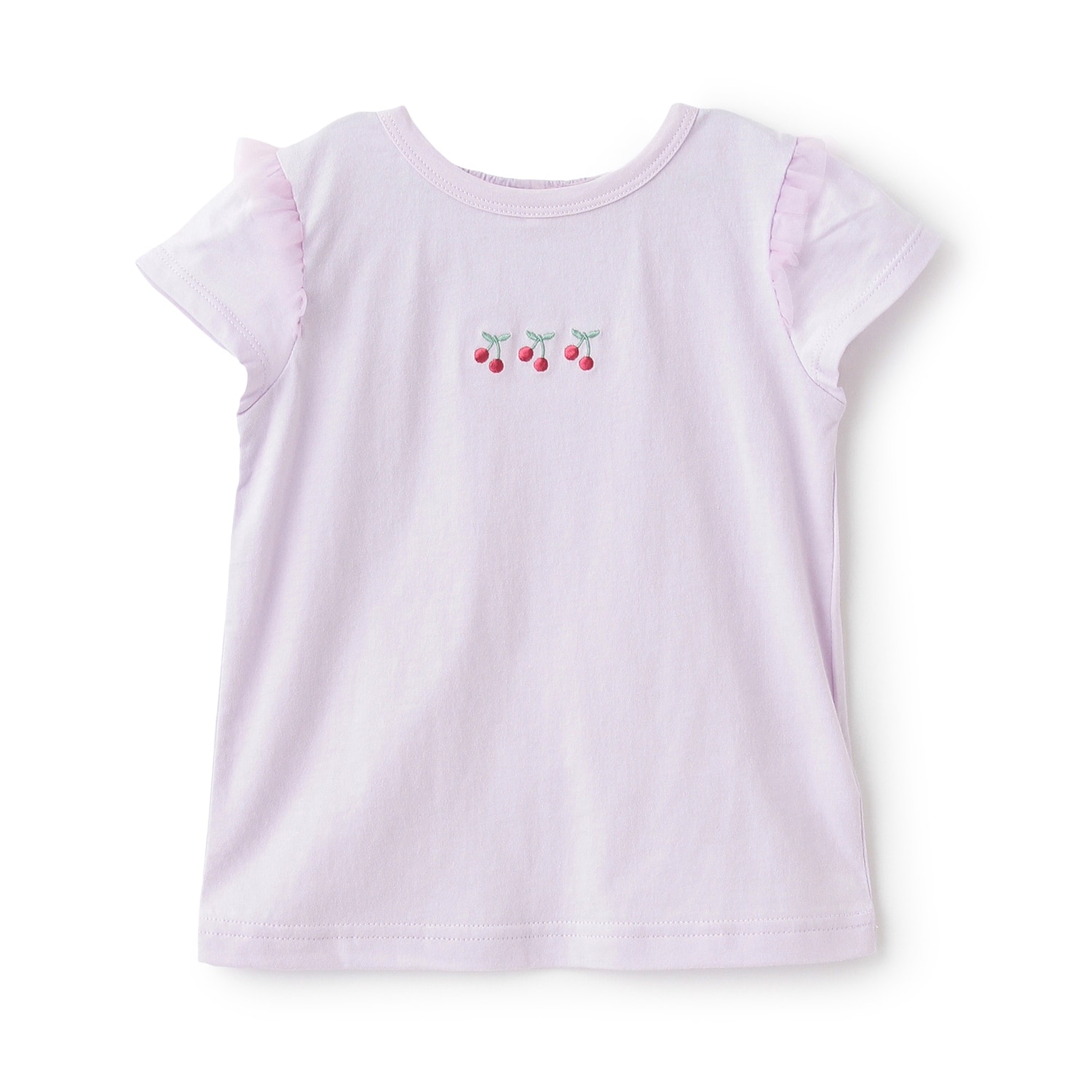チェリー刺しゅう半袖Tシャツ